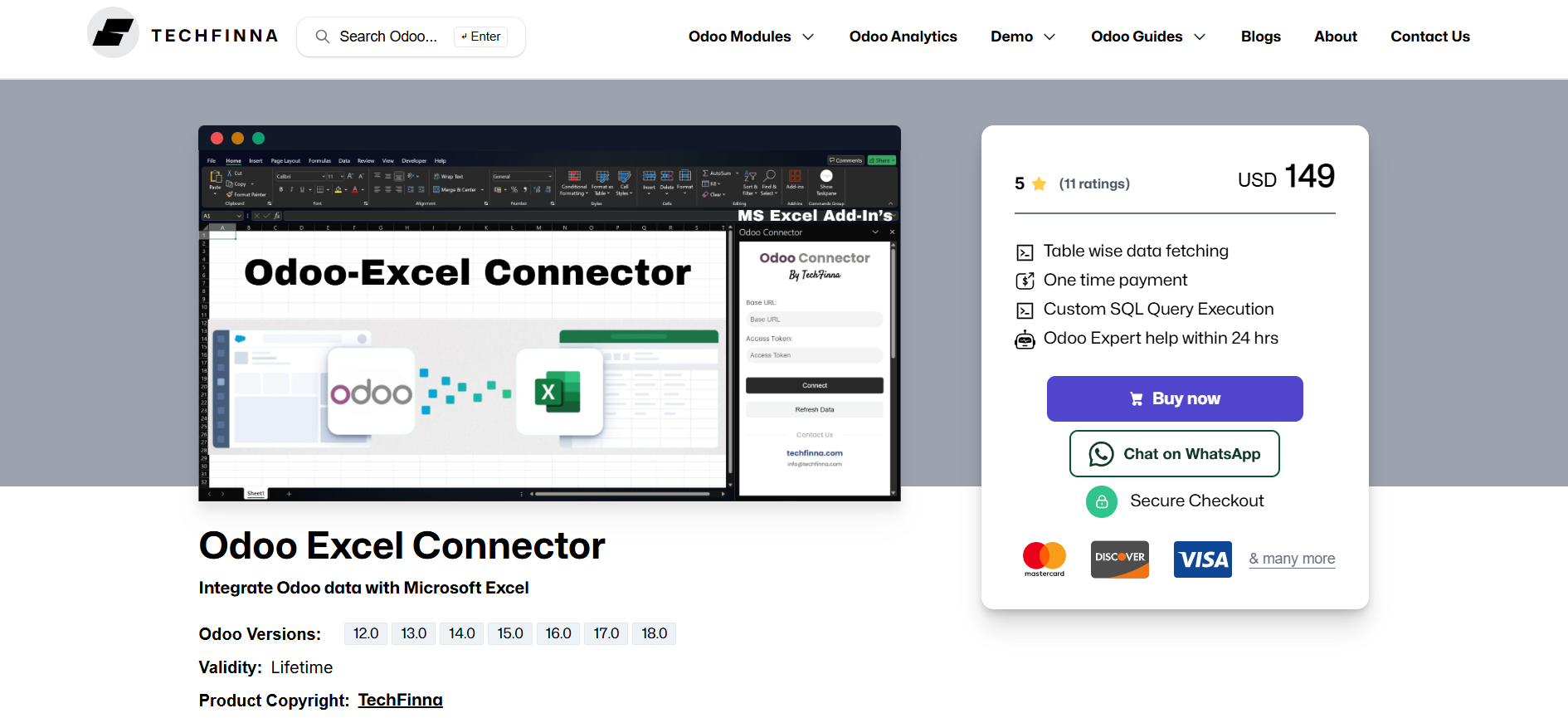 excel-odoo-connector